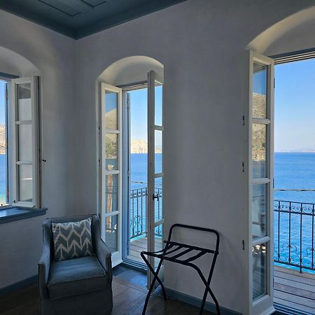 The Anchor House Bed & Breakfast Symi Ruang foto
