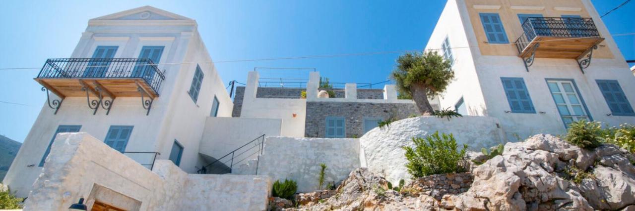 The Anchor House Bed & Breakfast Symi Bagian luar foto
