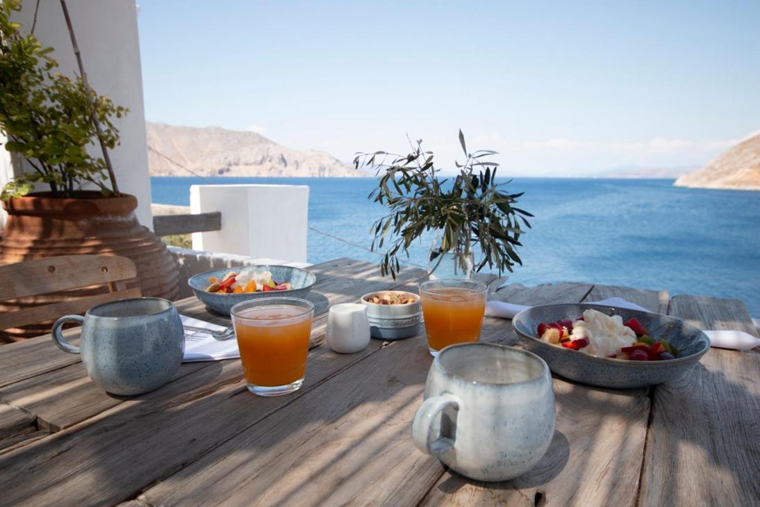 The Anchor House Bed & Breakfast Symi Bagian luar foto