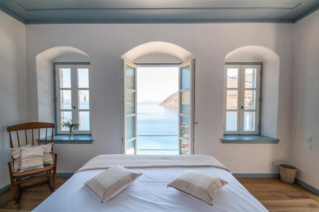 The Anchor House Bed & Breakfast Symi Bagian luar foto